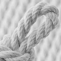 White PPM Twisted Rope - Ø 6mm