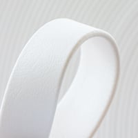 White (WH521) BioThane 'BETA' ® 25 mm - 2.5 mm Per Meter