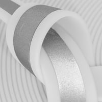 White (WH521) Reflective BioThane 'BETA' ® 19 mm - 2.5 mm Per Meter