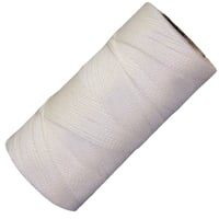 Weiß Metallic - 1,00 mm - Linhasita Gewachstes Polyester Cord (PE-4)