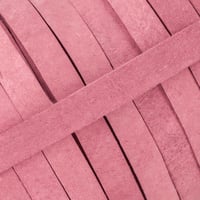 Lanière en Cuir Graissé Wild Mauve de 20 mm (cuir Pull-Up) par mètre