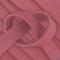 Wild Mauve 15 mm Greased Leather Strap (Pull-Up Leather) - Ca. 140 cm