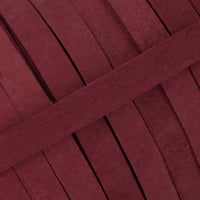 Lanière en cuir graissé Wine de 15 mm (cuir Pull-Up) par mètre