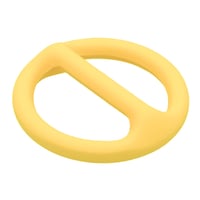 Luxe Silicone Stop/bar O-ring Yellow 20 x 4 mm