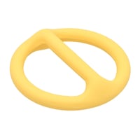Luxe Silicone Stop/bar O-ring Yellow 25 x 4 mm