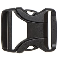 Black Buckle 1 1/2" (XL) YKK (38mm)