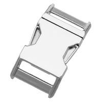 ZINC-MAX Zinc Curved Buckle Nickel 25 mm (1") 