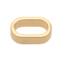 Or Tube de Cordon 'Double' 12mm