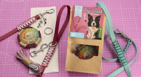Link to Fabriquez laisse BioThane pour chien avec paracorde | DIY kit