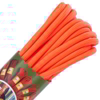 Neon Orange Paracorde 550 Type III - env. 10 m Neon Orange Paracorde 550 Type III - env. 10 m