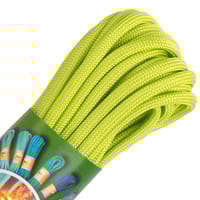 Vert lime Paracorde 550 Type III - env. 10 m Vert lime Paracorde 550 Type III - env. 10 m