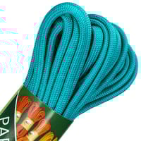 Aquamarine Blue Paracord 550 Type III - ca. 10 m Aquamarine Blue Paracord 550 Type III - ca. 10 m