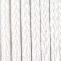 Blanc - Cordon Élastique 10 mm