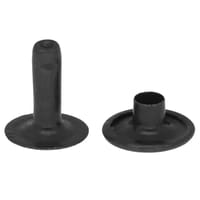 Single Cap Rivet 'Black' 10 mm