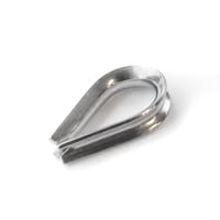 Thimble 2 mm stainless steel