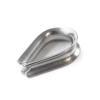 Thimble 3 mm stainless steel