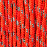 Reflectable Neon Orange Paracord Type II