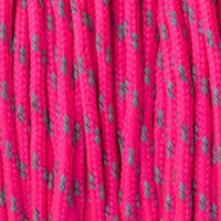 Reflectable Neon Pink Paracord Type II