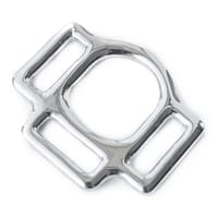 Chromé 20 mm Carré de Licol