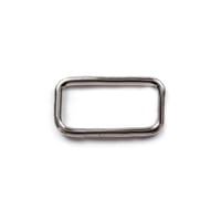 Metal 20 x 3 mm Square Ring