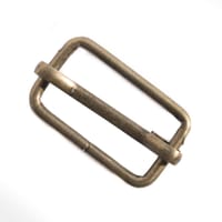 Metal Slide Buckle Antique Laiton 25 mm