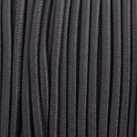 Gris foncé - Cordon Élastique 3 mm