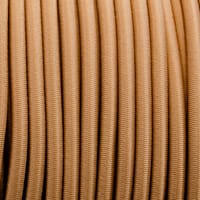 Beige - Cordon Élastique 4 mm