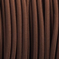 Brun Chocolat - Cordon Élastique 4 mm