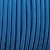 Colonial Bleu - Cordon Élastique 4 mm