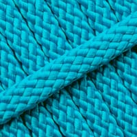 Bleu Océan PPM Corde - Ø 8mm. (plane/sans noyau)