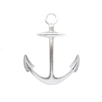 Charme d'ancrage argent 32 mm Charme d'ancrage argent 32 mm