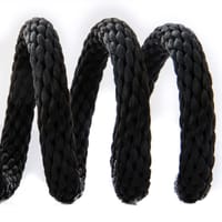 Noir PPM Tresse Solide - Ø 12mm