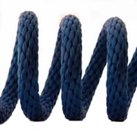 Bleu Foncé PPM Tresse Solide - Ø 12mm
