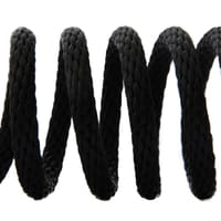 Noir PPM Tresse Solide - Ø 10 mm