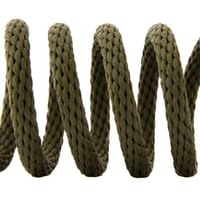 Vert Militaire PPM Tresse Solide - Ø 10mm