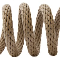 Beige PPM Tresse Solide - Ø 12mm
