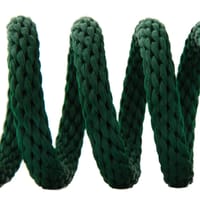 Vert Foncé PPM Tresse Solide - Ø 12mm