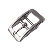 Double-Barred Belt Buckle Stainless Steel - 1 | 10 | 30 Pieces