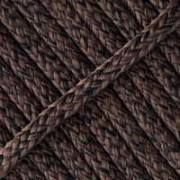 Chocolate Coffee PPM Cord - Ø 6mm. (Flat/coreless)