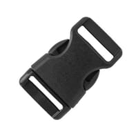 Black (XL) Buckle - 25 mm