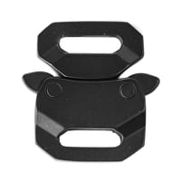 15mm Noir Safe Lock Boucle (Large)