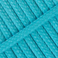 Turquoise PPM Corde - Ø 6mm. (plane/sans noyau) Turquoise PPM Corde - Ø 6mm. (plane/sans noyau)