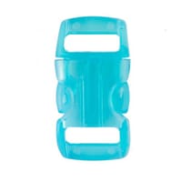 Turquoise Transparant 3/8 (S) Buckle