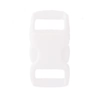 White 3/8 (S) Buckle