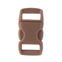 Brown 3/8 (S) Buckle