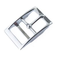 Double-Barred Belt Buckle Nickel Plated - 1 | 10 | 30 Pieces