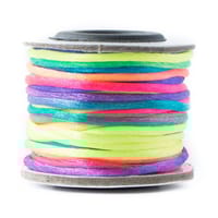 Rainbow Satin Cord Ø2mm - 10m