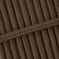 Chocolat Marron PPM Corde - Ø 8mm