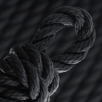 Noir PPM Cordage Torsadé - Ø 12 mm
