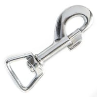 Mousqueton à targette Chrome 83 mm